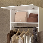 Cabideiro De Parede Para Organização Chapeú E Roupas