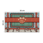 Cabideiro De Parede Porta Chaves Toalhas Linha Náutica Marinh