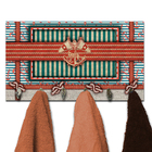 Cabideiro De Parede Porta Chaves Toalhas Linha Náutica Marinh