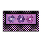 Cabideiro De Parede Porta Colar Chaves Cintos Toalhas Flores