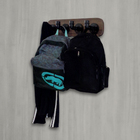 Cabideiro De Parede Porta Toalhas Mochilas Bolsas Suporte Gan