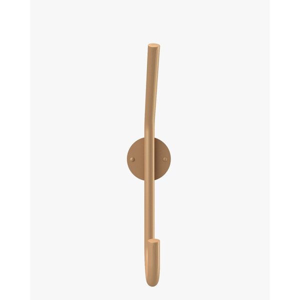 Cabideiro De Parede Vertical 1 Gancho Alpi Gold