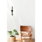 Cabideiro De Parede Vertical 1 Gancho Alpi Preto