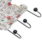 Cabideiro Dolor Arte Amor Da Frida Kahlo, Madeira, 3 Ganchos