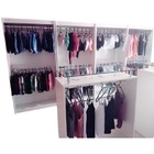 Cabideiro Duplo 100% Mdf Branco - Suprema Móveis