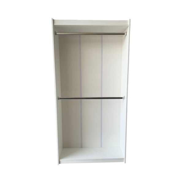 Cabideiro Duplo 100% Mdf Branco - Suprema Móveis