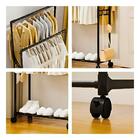 Cabideiro Duplo Arara Multiuso Móvel