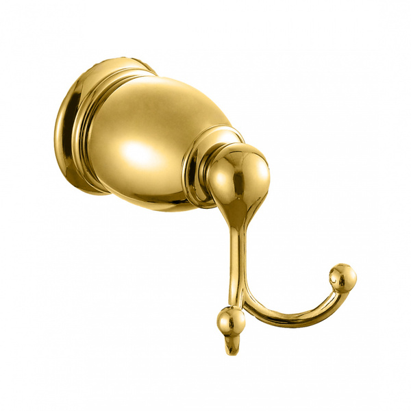 Cabideiro Duplo - Cabide  Dourado  Classic- Rubinettos Rbace7