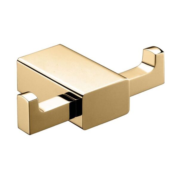 Cabideiro Duplo - Cabide  Dourado  Quadro - Rubinettos Rbace2