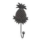 Cabideiro Em Metal Com 1 Gancho Abacaxi 10cm X 5 8cm X 21 3c