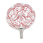Cabideiro de Encaixe até 1kg Zamac Floral Vermelho 1 und Vênus Victrix