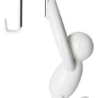 Cabideiro Gancho De Porta Com 2 Buddy Branco - Umbra