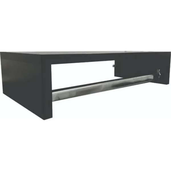 Cabideiro Grande Cor Preto Suspenso Parede P/ Cabides