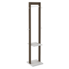 Cabideiro Grande Para Quarto Sala De Estar Az1019 Mdp Nogal/b