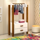 Cabideiro Infantil Com Gavetas