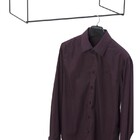 Cabideiro Leeds Grafite Schmitt Aramados