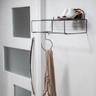 Cabideiro Leeds Grafite Schmitt Aramados