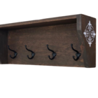 Cabideiro Madeira Boho