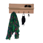 Cabideiro Madeira Cru