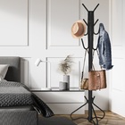 Cabideiro Mancebo Aço/ferro  Preto - Marroart