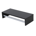 Cabideiro Mdf Com Tubo Alum 59X25X13,5Cm Preto