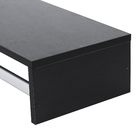 Cabideiro Mdf Com Tubo Alum 59X25X13,5Cm Preto