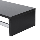 Cabideiro Mdf Com Tubo Alum 91X25X13,5Cm Preto