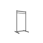 Cabideiro Metal Estilo Industrial 680x1350x615mm Cinza