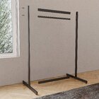 Cabideiro Metal Estilo Industrial 680x1350x615mm Cinza