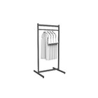 Cabideiro Metal Estilo Industrial 680x1350x615mm Cinza