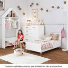 Cabideiro Multifuncional Casinha Milka - Branco