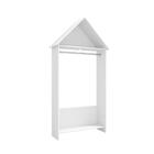 Cabideiro Multifuncional Casinha Milka - Branco