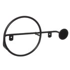 Cabideiro Multifuncional Slim Em Aço Preto