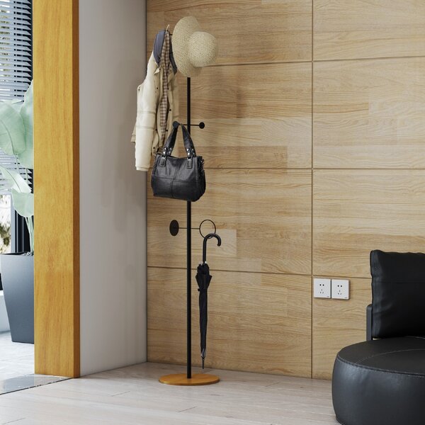 Cabideiro Orion De Piso Organizador Decorativo Estilo Industr