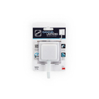 Cabideiro para Banheiro Aço 11x5x6cm Branco Piatina Arthi