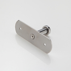 Cabideiro Para Banheiro Gancho Suporte Toalha Açoinox Polido