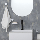 Cabideiro para Banheiro Metal Brilhante Prata Net Deca