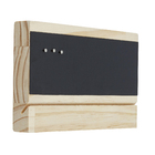 Cabideiro Parede 1 Gancho Madeira Marrom 13x21x2,5cm Design UP Living