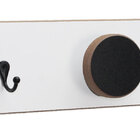 Cabideiro Porta Chave De Parede Multiuso Preto Il Legno