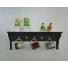 Cabideiro Prateleira Porta Utensílios De Cozinha Mochilas Bol