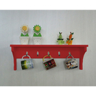 Cabideiro Prateleira Porta Utensílios De Cozinha Mochilas Bol