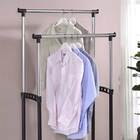 Cabideiro Sapateira Metal Vestuário Arara Rodas Multiuso Preto