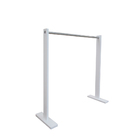 Cabideiro Simples De Piso Chão Arara Camiseiro Desmontável Br