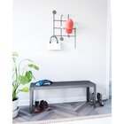 Cabideiro Suspenso 77x53cm Jericoacoara  Preto Fosco