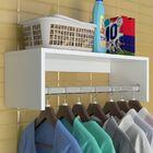 Cabideiro Suspenso P/ Closet Branco