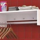 Cabideiro Suspenso P/ Closet Branco