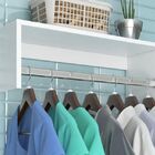 Cabideiro Suspenso P/ Closet Branco