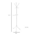 Cabideiro Tubo 2 Cb2001 Tubo Aço Carbono Vinci Móveis