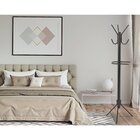 Cabideiro Tubular 148cm New 2021 Unimóvel Preto