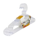 Cabides Casita Kit 50 Unidades Acrilico Transparente Grosso